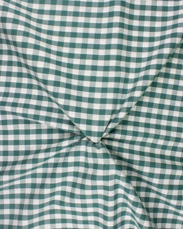 Vichy Cotton Large Check Green - Tissushop